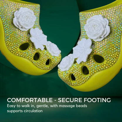 [CUSTOM DESIGN] Simple Bauhinia Flower Patterned Clogs